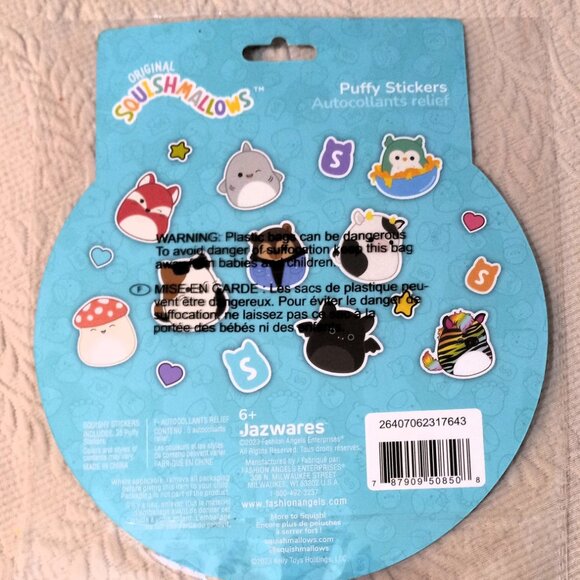 Original Squishmallows Hello Kitty Puffy Stickers Brand New  (35) - Picture 5 of 7